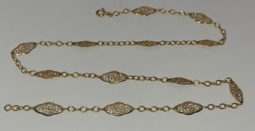 Ancien bijoux collier chaine - ancien,