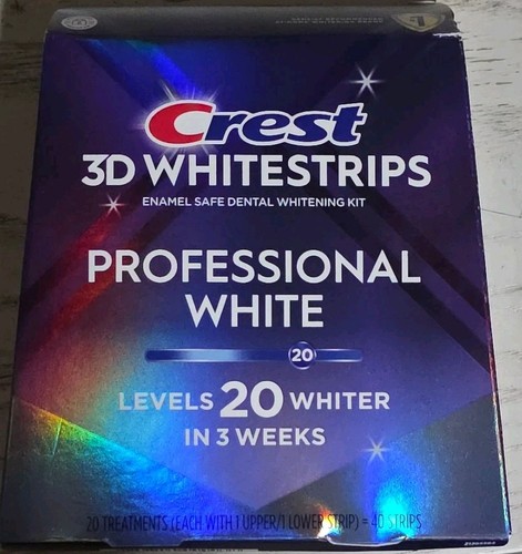 Crest white level 20 - 3d,