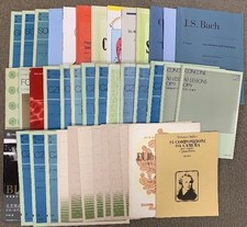 Lot de 3 partitions classiques