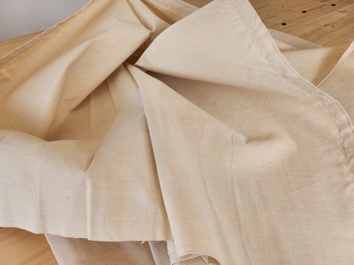 Grand coupon toile - grand, ancienne