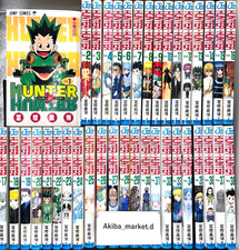 Hunter x Hunter Japonais Vol.1-38 Dernier Manga Complet Comics Togashi