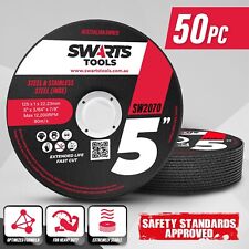 50pc 5" 125mm Angle Grinder Cutting Discs - Thin Cut Off Wheels Disks for Metal