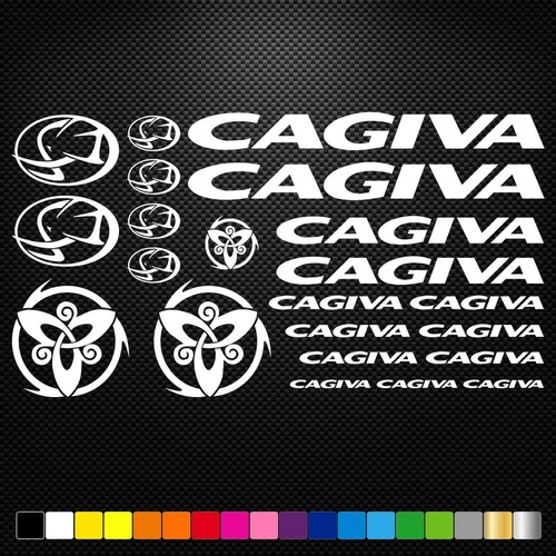 Cagiva 22 stickers - 22,