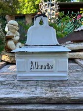 Boîte à allumette , Tôle