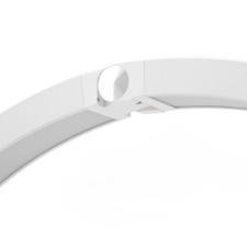 Half Moon Nail Desk Lamp 28in 40W 3200K-5600K Dimmable 320x LED Bead Light W NEW