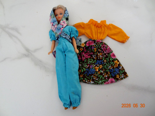 Poupée vintage tressy - poupée,