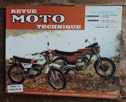 Rmt revue moto technique - -,