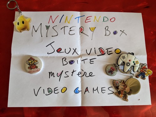Boite mystère jeux - boite,
