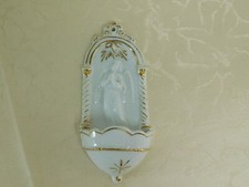 Baptism ball with angel! Very Decorative! Porcelain Biscuit! N°6