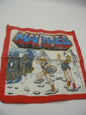 mattel MOTU masters of the universe HE-MAN rare handkerchief child FRANCE