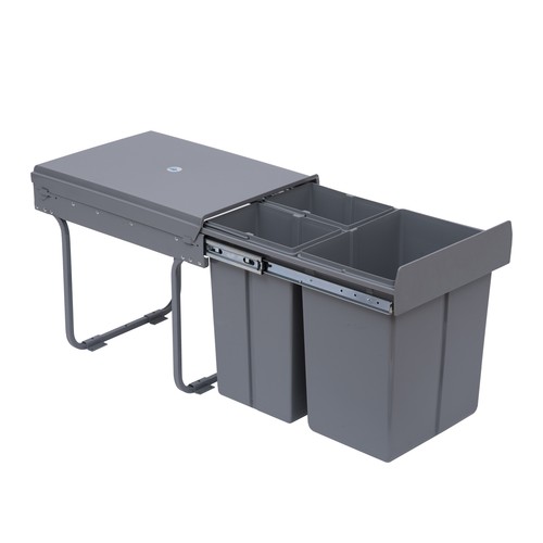 Homcom poubelle 48x34 2x41 - homcom, 48x34.2x41.8cm