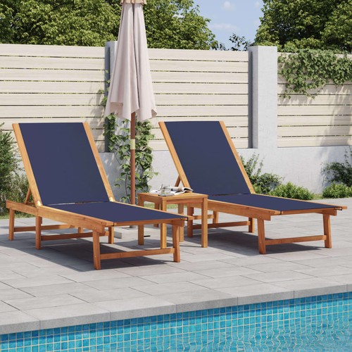 Bois acacia solide chaise - bois,