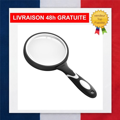 Loupe lecture 10x verre - de,