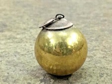 Vintage Ancien Décoratif Noël Verre Kugel Arbre Fête Miniature Suspendu Boule