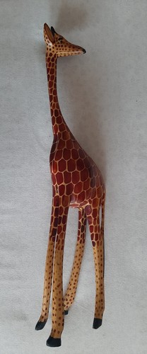 Jolie girafe bois - jolie, peint