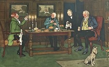 Cecil ALDIN. "THE CONNOISSEURS