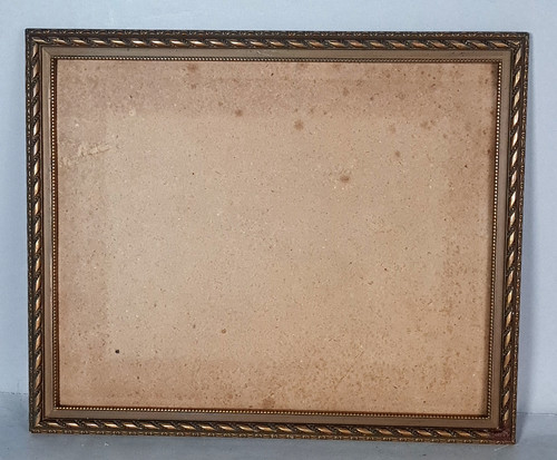 Cadre ancien verre 35x29 cm - ancien, +verre