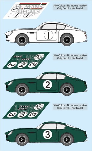 Autocollants aston martin db4 - autocollants,