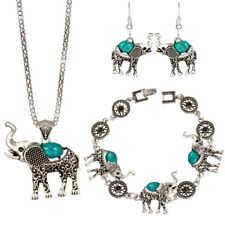 Elephant Set Collier Boucles