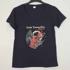 DARK TRANQUILLITY Atoma XL Official T-Shirt Black Women's Band Logo