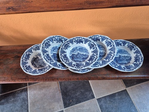 Lot assiettes creuses - lot, royal