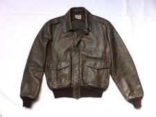veste vintage bomber flight jacket banana republic 80s 46