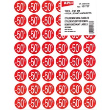 Etiquettes - Remise -50% -