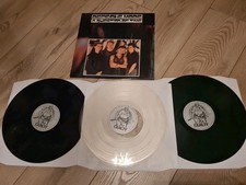 DEPECHE MODE TOUR GERMANY 1986 3 LPS MEGARARE BLUE + CLEAR + GREEN VINYLS 