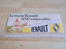 Autocollant Réseau RENAULT