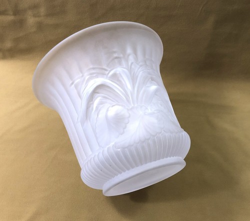 Old glass pot vase cover - vase,