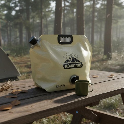 Poche eau pliable grande - poche, à