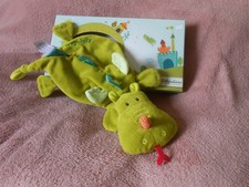 Doudou marionnette dragon