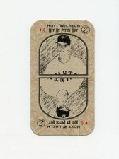 #TN06293 HOYT WILHELM Unissued ZeeBall Baseball Game Card