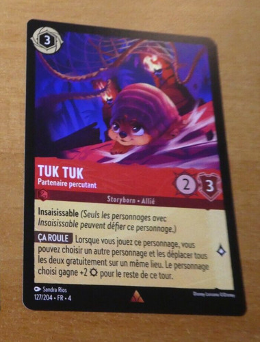 Lorcana trading card - lorcana, disney