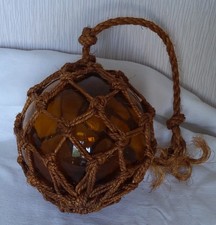 ANCIENNE BOULE FLOTTEUR FILET