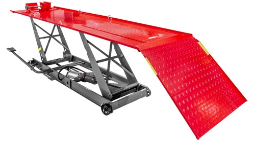 Pont moto pneumatique - , mobile