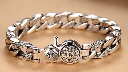 Bracelet tibet argent - bracelet,