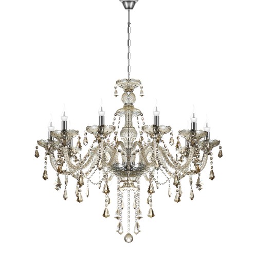 Elegant crystal glass - crystal, ceiling