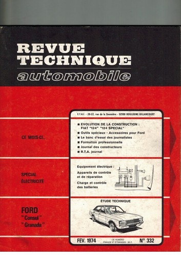 Revue technique 332 - technique, n.332
