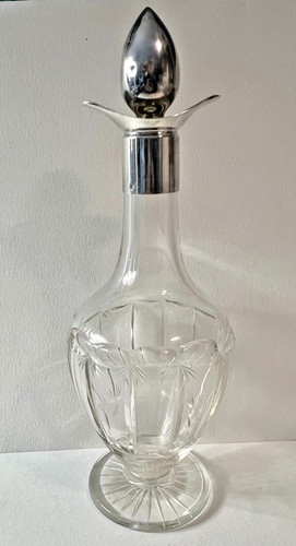 Carafe argent massif et - carafe,