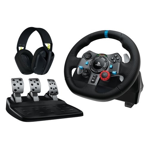 Logitech volant pédalier - volant,