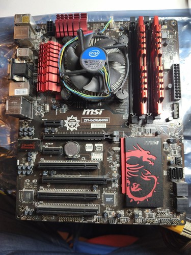 Carte mère msi z97 g43 - mère, i5