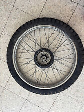 SUZUKI  TS 50 X P -   1981 - JANTE ROUE AVANT + PNEU 2,75X21 USURE 10 %