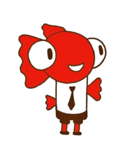 Stickers poisson rouge - stickers,