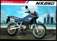 Honda NX 250 Brochure 
