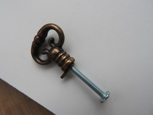Poignee bouton fausse serrure - bouton,