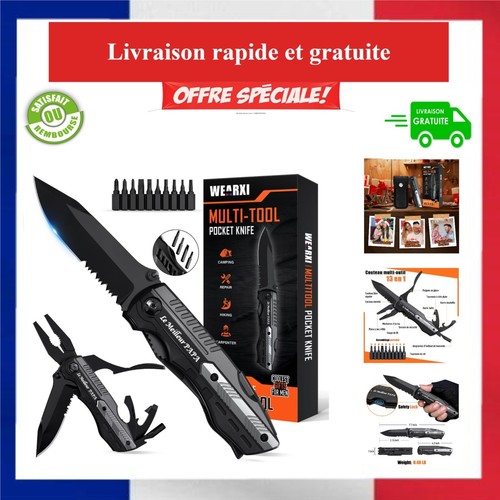 Wearxi couteau survie - wearxi, de