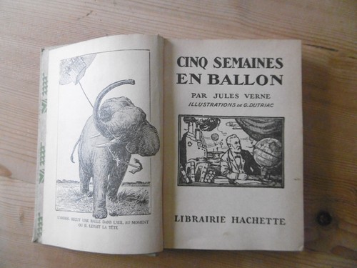 Jules verne cinq semaines - cinq,