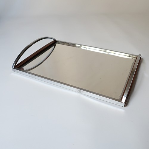 Plateau miroir poignes - plateau, en