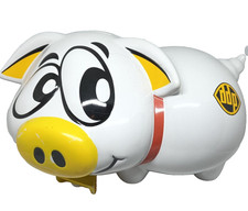 Vintage 1990 DDP Advertising Pig Pig Piggy Bank
